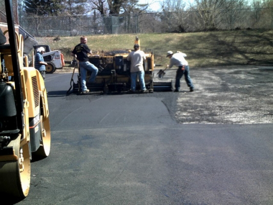 asphalt paving
